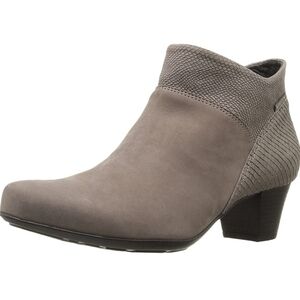 Mephisto Michaela Birch Bucksoft Dark Taupe VIP Snake Ankle Boots Booties 7